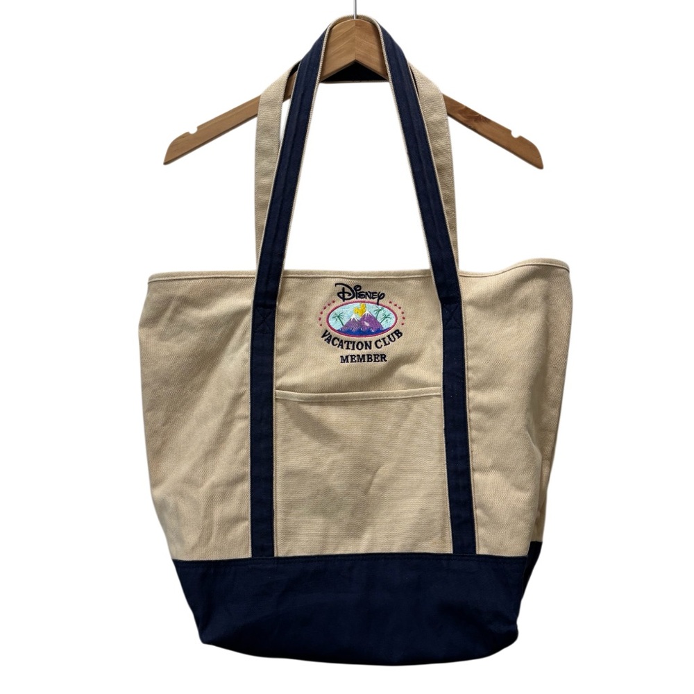 Disney Vacation Club Member Large Canvas Tote Bag